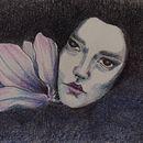 Mi Proyecto del curso: Retrato creativo en claroscuro con lápiz. Een project van Tekening met potlood van Tania Muñoz Romero - 14.04.2021