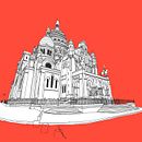 Série Monuments parisiens. Projekt z dziedziny  Architektura, Grafika wektorowa,  R, sunek, Ilustracja c, frowa,  R, sunek architektoniczn, R, sunek c i frow użytkownika Caroline Constant - 14.04.2021