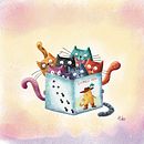 Shared Reading. Projekt z dziedziny Ilustracje dla dzieci użytkownika Pinar Ozkan - 14.04.2021