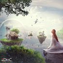 Reino en el cielo. Photographic Composition, Concept Art, Design, Graphic Design, and Photomontage project by Edwarth Macias - 04.15.2021