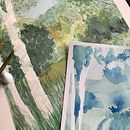 Mi Proyecto del curso:  Paisajes naturales en acuarela. Traditional illustration, and Watercolor Painting project by Nicté Kono - 04.15.2021