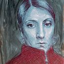 A Veces. Pencil Drawing, Artistic Drawing, Portrait Drawing, Digital Drawing, and Realistic Drawing project by María Kronsky - 04.15.2021