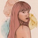 Meu projeto do curso: Retrato Ilustrado com Procreate. Un progetto di Disegno digitale di ANDREA PICCOLO - 27.01.2021