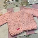 Chompita para bebé con técnica Top-Down. Crochet project by Anabella Vite Chujutalli - 04.13.2021