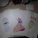 Coleção de vestidos / Dress colection. Un progetto di Disegno anatomico e Fashion design di kanasilveira2 - 15.04.2021