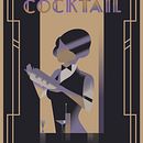 My first Art Deco attempt. Projekt z dziedziny Trad, c i jna ilustracja użytkownika Glenn - 16.04.2021