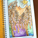 Il mio progetto del corso: Creazione di palette di colore con acquerello . Ilustrasi tradisional, Dan Lukisan Cat Air proyek oleh Eleonora Nuti - 04.16.2021