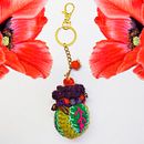 Llaveros Tejidos y Bordados 2. Arts, Crafts, and Embroider project by Priscilla Carrera Murray - 02.27.2021