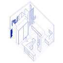 Mi Proyecto del curso: Introducción al dibujo arquitectónico en AutoCAD. Een project van Architectuur van estudio_kimi - 17.04.2021