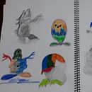 Mi Proyecto del curso: Técnicas de ilustración para desbloquear tu creatividad . Creativitate & Ilustrație tradițională de Luis Rizzuti - 04.17.2021