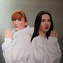 Nawja & Mala. Oleo sobre lienzo.. Un proyecto de Pintura al óleo de AITOR ROLLAN - 17.04.2021