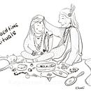 Best bedtime rituals. Un projet de Illustration jeunesse, Illustration numérique et Illustration traditionnelle de Katja Roncevic - 28.11.2020