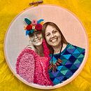 Mi Proyecto del curso: Bordado en fotografías sobre tela. Embroider project by Jacky Matus - 04.17.2021