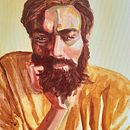 Díptico Lo Religioso. Un progetto di Pittura e Pittura acrilica di Diana Gonzalez Tapia - 18.04.2021