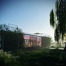Hill Eco House. Un proyecto de 3D, Arquitectura, Arquitectura digital y Fotografía arquitectónica de Wigner Vicente - 12.04.2021