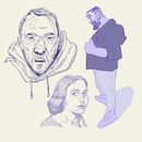 character design and sketches . % Bavro Ehab tarafından hazırlanan Karakter Tasarımı, Çizim, Ve Eskiz çizimi projesi - 04.19.2021