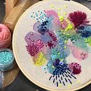 Mi Proyecto del curso: Técnicas básicas de bordado y acuarela . Arte și meșteșuguri și Broderie de mallascarolina - 04.19.2021