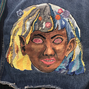 Portrait Movement on Denim Jacket (Painting X Embroidery) . % Vianca Domdom tarafından hazırlanan Nakış, Ve Sanat ve El Sanatları projesi - 03.08.2021