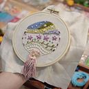 My 1st piece . Een project van Borduurwerk van Kesara Tangwirottham - 20.04.2021