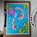 Nuevo proyecto: Tecnicas experimentales con acuarelas  . Desen de Laura Garnica - 04.20.2021