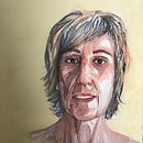 Mi Proyecto del curso: Retrato artístico en acuarela. Projekt z dziedziny  Sztuki piękne,  Malarstwo, Malowanie akwarelą i Portret użytkownika Maite Pg - 15.05.2021