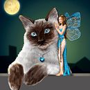 notte  sui tetti. Un proyecto de Dibujo digital de Sara Zecchini - 20.04.2021