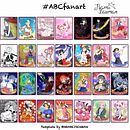 ABCfanart . Ilustrație tradițională de Natalia Lauman - 07.12.2020