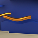 Mi Proyecto del curso: Animación de cortinillas de televisión con motion graphics. 3D, e Animação 3D projeto de Olga Kostiuk - 21.04.2021