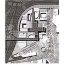 Torre Google / Parque corporativo los balsos. Een project van Architectuur, Digitale tekening, Traditionele illustratie,  Architecturale illustratie,  3D-modellering, Architecturale visualisatie y Collage van Valentina Mejía Velásquez - 21.07.2019