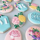 Galletas decoradas y pintadas a mano  Ein Projekt aus dem Bereich Aquarellmalerei von Mariela - 21.04.2021