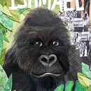 Ishmael Book Cover. Traditional illustration, Ink Illustration, Paper Craft, and Watercolor Painting project by Marcela Angel - 04.21.2021