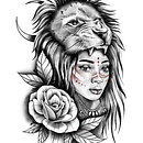 Mi Proyecto del curso: Diseño e ilustración digital de tatuajes con Procreate. Digital Drawing project by isthar97 - 04.23.2021