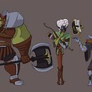 Mi Proyecto del curso: Introducción al diseño de personajes para animación y videojuegos . % Eduardo Gómez Ruiz tarafından hazırlanan Çizgi roman, Konsept Sanatı, Ve Dijital Çizim projesi - 04.22.2021