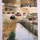 Mi Proyecto del curso:  Paisajes naturales en acuarela. Un progetto di Pittura ad acquerello di Ana Luisa Correa - 22.04.2021