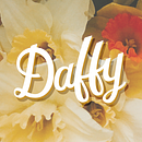 Daffy Ein Projekt aus dem Bereich Design, Digitales Lettering, H, Lettering, Lettering, Logodesign, Musterdesign, Siebdruck, T, pografie, T, pografisches Design und Vektorillustration von Minz - 22.04.2021