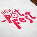Lleida _potFest. Br, ing, Identit, Poster Design, and Graphic Design project by Álex Martínez Ruano - 04.01.2021