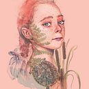 Pond Girl Ein Projekt aus dem Bereich Aquarellmalerei von Francine Levesque - 22.04.2021