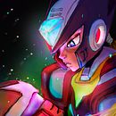 Projeto Final - Zero's legacy Protoman. Digital Drawing, Traditional illustration, and Digital Painting project by Romulo Pereira - 04.23.2021