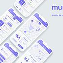 Muving app. Un proyecto de Diseño de apps y UX / UI de Jose López López - 23.09.2021