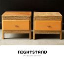 nightstand - upcycling. Un projet de Design d'intérieur, Conception de produits , et Design industriel de Naii Vegas - 01.04.2020