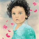 “Child”. Portrait Drawing, Digital Illustration, and Children's Illustration project by Virginia Torres - 04.24.2021
