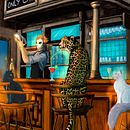FELIX bar. Un proyecto de Dibujo digital e Ilustración tradicional de Chiara Morelli - 24.04.2021