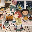Let’s make our cake . Children's Illustration project by Narges Fayaz - 04.24.2021