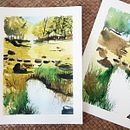 Mi Proyecto del curso:  Paisajes naturales en acuarela. Fine Arts project by Inés Valls - 04.24.2021