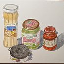 Watercolor still life. Projekt z dziedziny Malowanie akwarelą użytkownika Carmen Valero - 16.04.2021