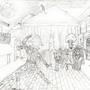 wildcats dream. Ilustração tradicional projeto de Lucas Paes Leme - 24.04.2021