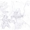 violent dream. Ilustração tradicional projeto de Lucas Paes Leme - 24.04.2021