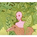 N o i r a    --------   Mi Proyecto del curso: Animalario botánico: acuarela, tinta y grafito. Projekt z dziedziny Trad, c, jna ilustracja, R, sunek botaniczn,  Malarstwo, Malowanie akwarelą,  Sztuki piękne,  R, sunek,  R, sunek atramentem, Ilustracja naturalist i czna użytkownika Biviana Rojas - 25.04.2021