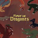 Tipos de dragones. Animação, Design de personagens, e Design gráfico projeto de Estefania E Flores Barraza - 23.04.2021