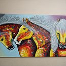 2. Muralismo Acrílico con Espatula. Een project van  Interieurdecoratie,  Acr y lschilderij van Sory "Julanch Creaciones " - 25.04.2021